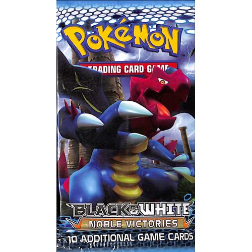 pokemon black and white noble victories booster box Black & White NOBLE VICTORIES Booster Pack Art Set [Empty] main image 0