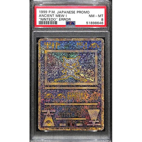 PSA8 - 1999 Pokemon Japanese - Ancient Mew