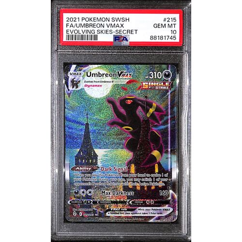 PSA 10 Umbreon VMAX ポケモンカード 2021 Umbreon VMAX PSA 10 SA - Cardova Japan