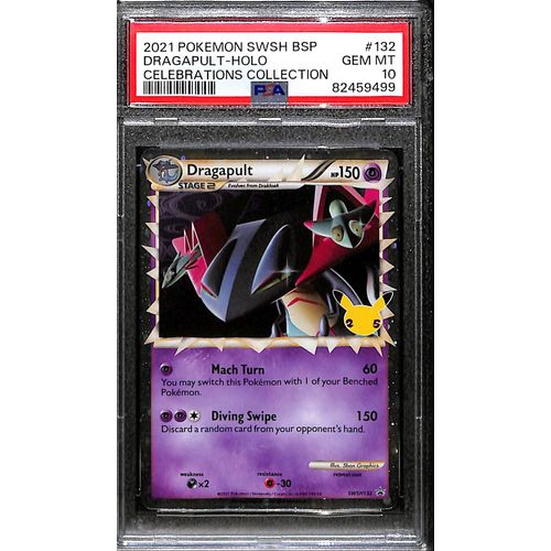 price dragapult pokemon card PSA10 - 2021 Pokemon