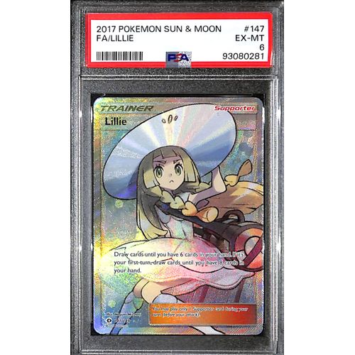 PSA6 - 2017 Pokemon - FA/ Lillie 147/149