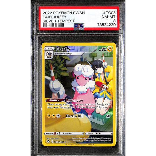 PSA8 2022 Pokemon SWSH FA/Flaaffy TG03/TG30 - Silver Tempest PSA8 2022 Pokemon SWSH FA/Flaaffy TG03/TG30 - Silver Tempest
