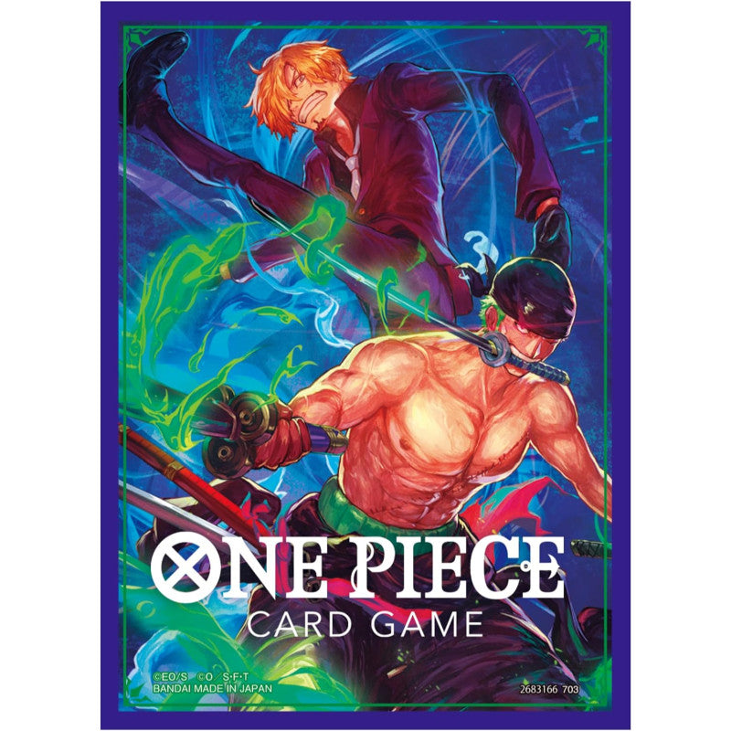 BANDAI - One Piece Card Game - 5 Official Zoro & Sanji One