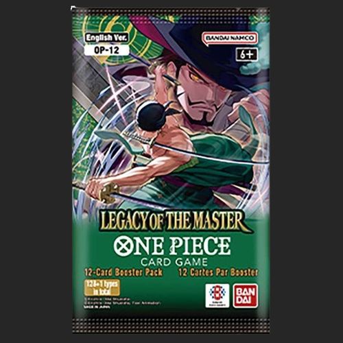 legacy of the master one piece card game One Piece Card Game - Legacy Of The Master OP-12 Booster Pack