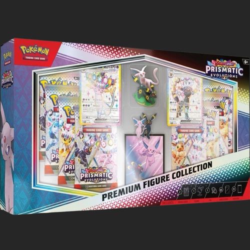 pokemon trading card game: prismatic evolutions premium figure collection Pokémon Prismatic Evolutions Premium Figure Collection