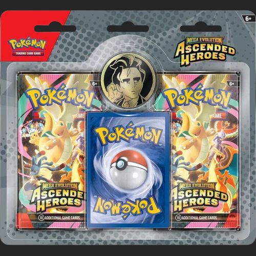 Pokémon Trading Card Game - Ascended Heroes 2 Pack Blister