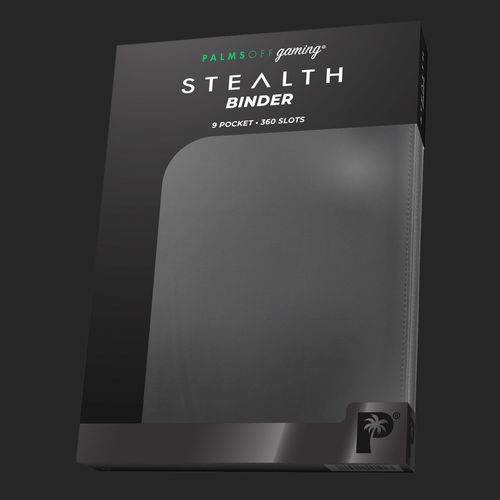 stealth card binder Palms Off Gaming - Stealth 9 Pocket Zip Trading Card Binder