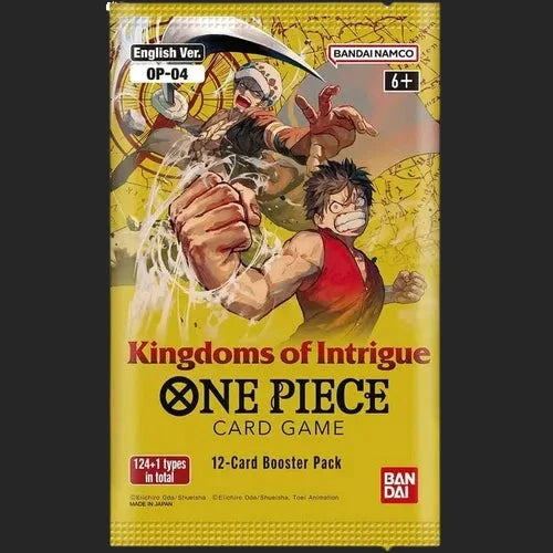 op04 booster box english One Piece Card Game - Kingdom Of Plots OP-04 - Booster Pack