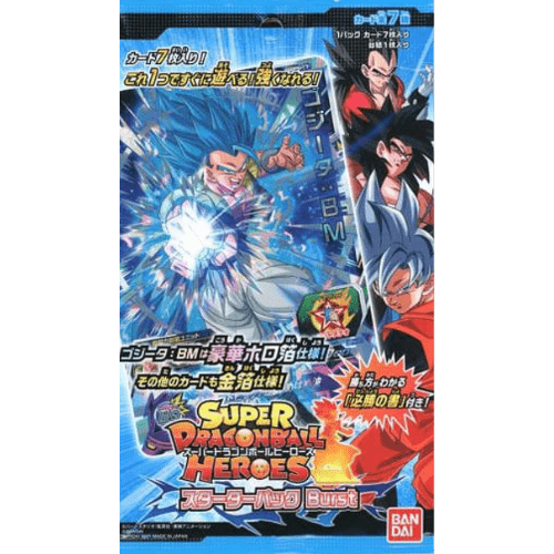 Super Dragon Ball Heroes Burst - Starter Burst - Japanese - TCGroupAU
