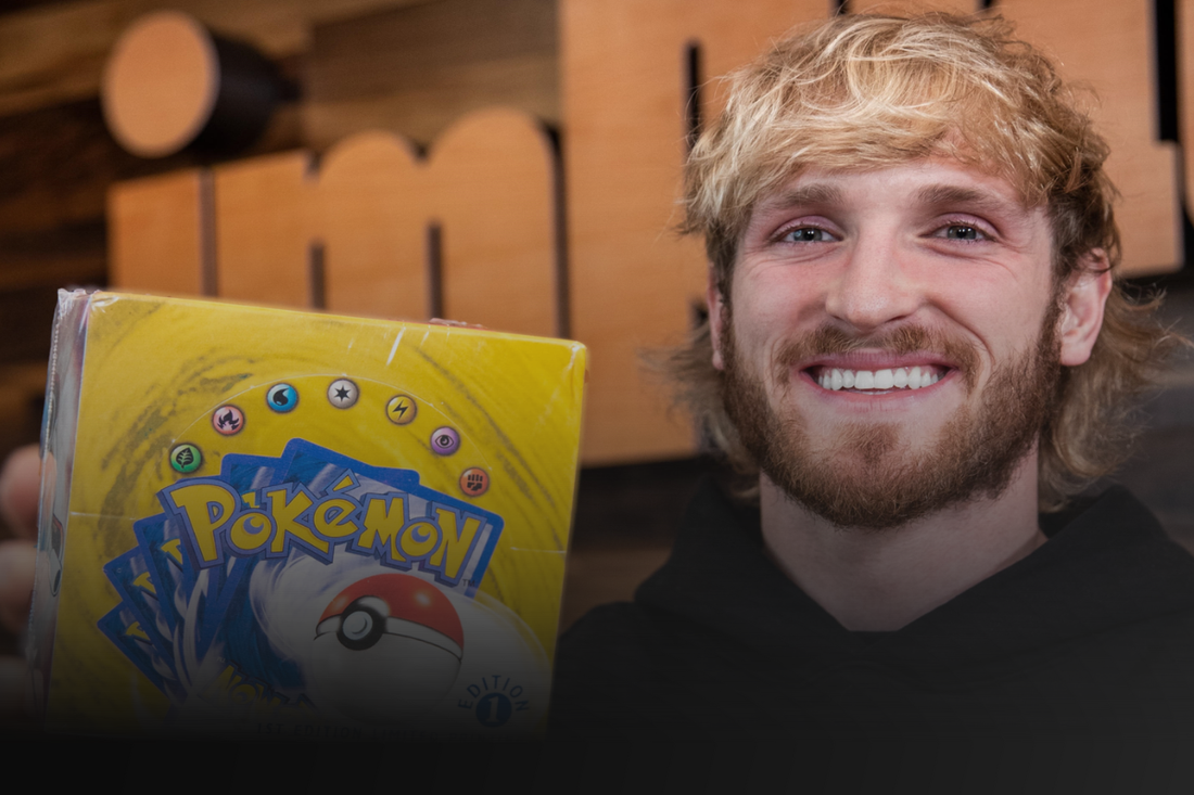 logan paul 1st edition booster box Logan Paul + Ken Goldin EXCLUSIVE Box Break: 1999 Pokemon 1st Edition (Full Video)
