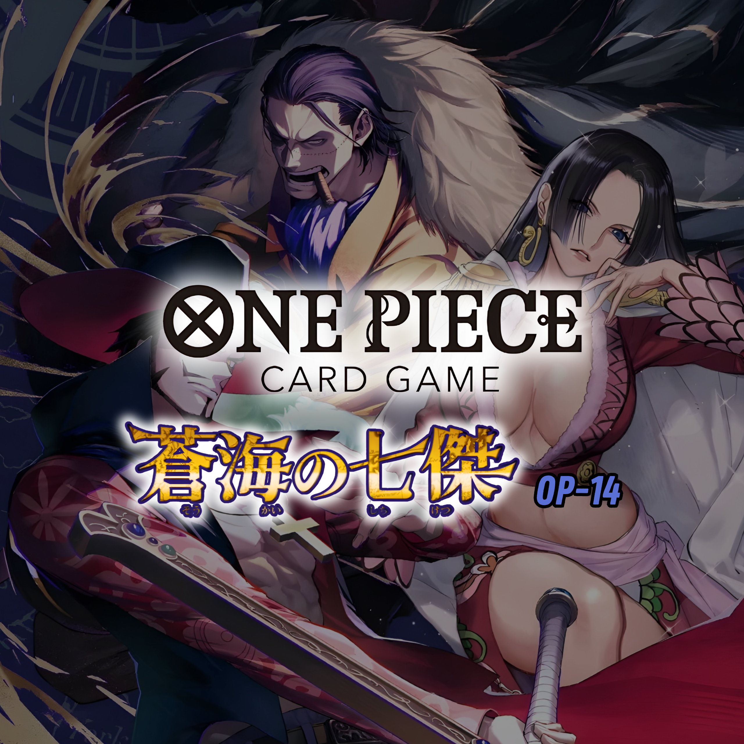 One Piece OP-14 The Azure Sea's Seven – Japanese Booster Box