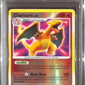 PSA9- 2007 Pokemon - Charizard 3/132 - Secret Wonders Graded Card