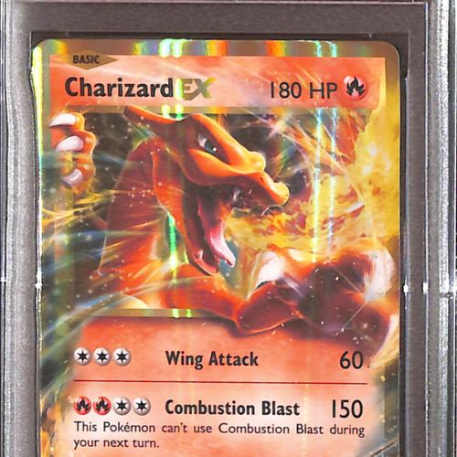 PSA10- 2016 Pokemon - Charizard Ex 12/108 - Evolutions Graded Card