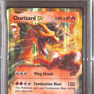 PSA10- 2016 Pokemon - Charizard Ex 12/108 - Evolutions Graded Card