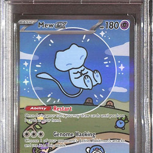 PSA9- 2024 Pokemon - Mew Ex 232/091 Graded Card