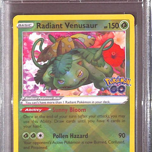PSA10- 2022 Pokemon - Radiant Venusaur 004/078 Graded Card