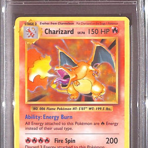 PSA9- 2016 Pokemon - Charizard Holo 11/108 - Evolutions Graded Card