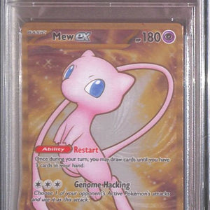 PSA9- 2023 Pokemon - Mew Ex 205/165 - Ultra Premium Collection Graded Card