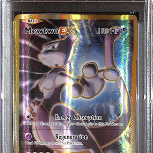 PSA10- 2016 Pokemon - FA/Mewtwo Ex 103/108 - Evolutions Graded Card