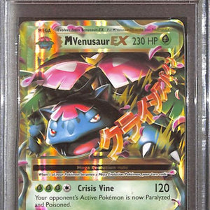 PSA10- 2016 Pokemon - M Venusaur Ex 2/108 - Evolutions Graded Card
