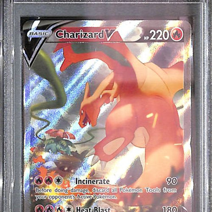 PSA10- 2022 Pokemon - FA/Charizard V 154/172 - Brilliant Stars Graded Card