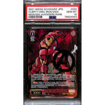 2021 PSA10 - Weiss Schwarz - Celebrity Hero Iron Man - Japanese AVGR - Marvel - TCGroupAU