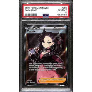 PSA10 - 2020 Pokemon FA/Marnie 200/202 - TCGroupAU