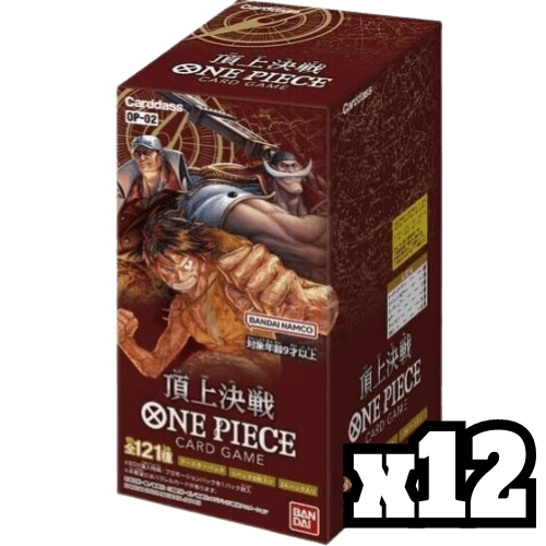 One Piece Paramount War OP-02 - Sealed Case - Japanese - TCGroupAU