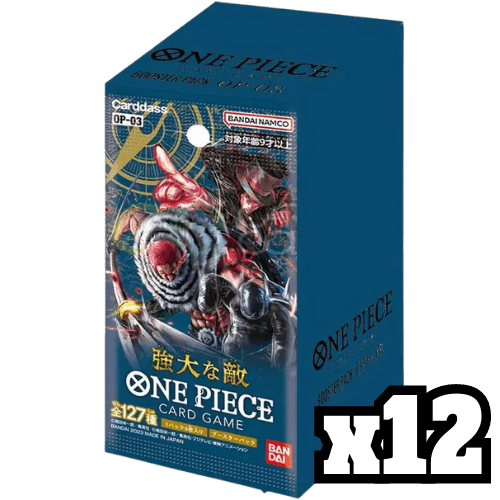One Piece Card Game - Pillars of Strength OP-03 - Sealed Case - Japanese - TCGroupAU
