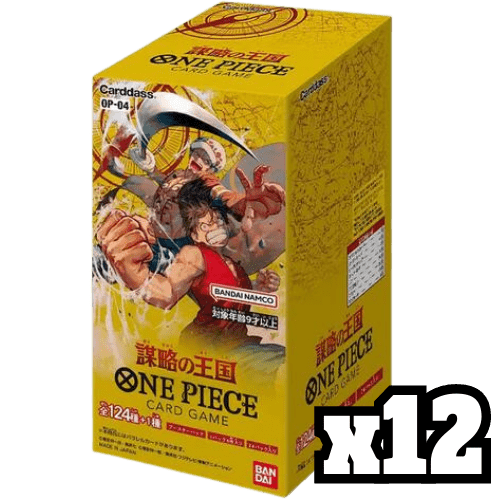 One Piece Card Game - Kingdom Of Plots OP-04 - Sealed Case - Japanese - TCGroupAU