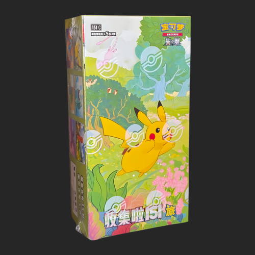 pokemon 151 journey booster box Pokémon 151 Journey Slim Vol. 1 Booster Box (Chinese)