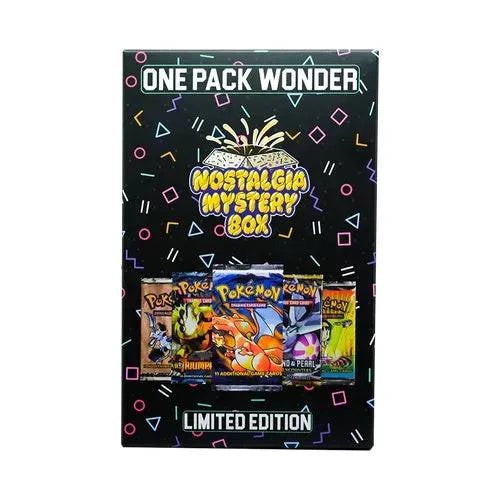 Nostalgia Mystery Box - One Pack Wonder Limited Edition - TCGroupAU