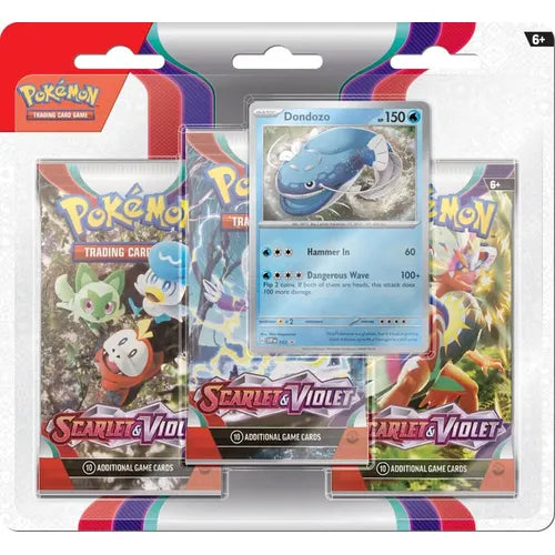 Pokémon Trading Card Game - Scarlet & Violet 1 - Three-Booster Blister - TCGroupAU