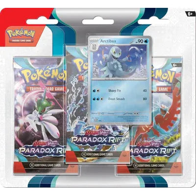 Pokémon Trading Card Game - Scarlet & Violet 4: Paradox Rift - Three Booster Blister - TCGroupAU
