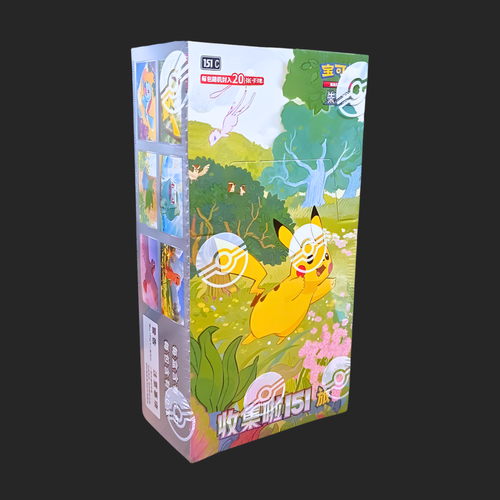 Pokémon Trading Card Game - 151 Journey Jumbo Vol. 1 - Booster Box - Chinese Booster Box