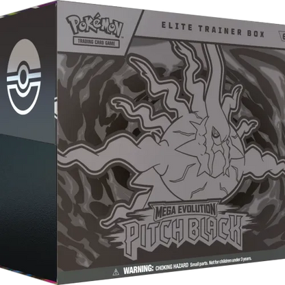 Pokémon Trading Card Game - Mega Evolution - Pitch Black - Elite Trainer Box ETB