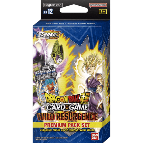 Dragon Ball Super Card Game - Zenkai Series 04 Wild Resurgence - Premium Pack [PP12] - TCGroupAU