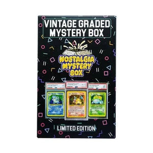 $250 Pokemon VINTAGE Mystery Box - Includes Graded Cards, Sealed Packs & More From 1999 Base Set Era Carte Pokemon $250 Pokemon VINTAGE Mystery Box - Includes Graded Cards, Sealed Packs & More From 1999 Base Set Era Carte Pokemon