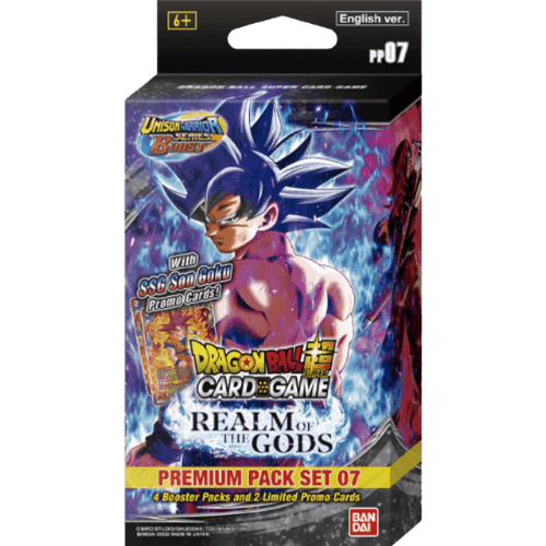 Dragon Ball Super Card Game - Series 16 UW7 Realm of the Gods - Premium Pack [PP07] - TCGroupAU