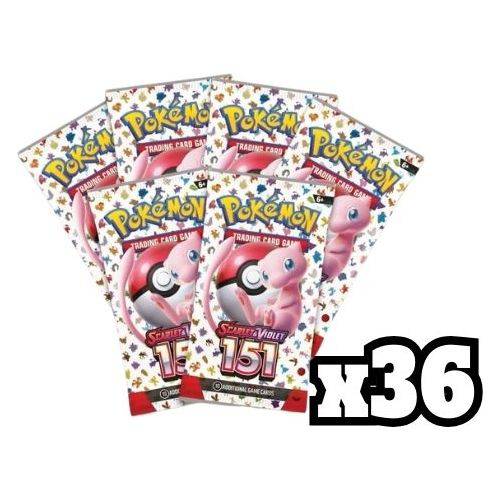 Pokémon Trading Card Game - Scarlet & Violet - 151 - 36x Booster Pack Bundle - TCGroupAU
