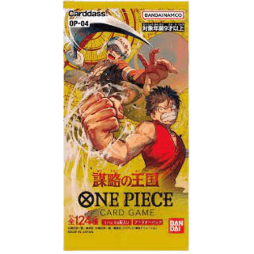BANDAI - One Piece Card Game - Kingdom Of Plots OP-04 - Pack - Japanese - TCGroupAU