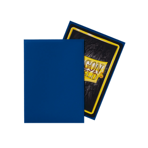 Dragon Shield - Standard Matte Blue Sleeves - 100 Pack - TCGroupAU