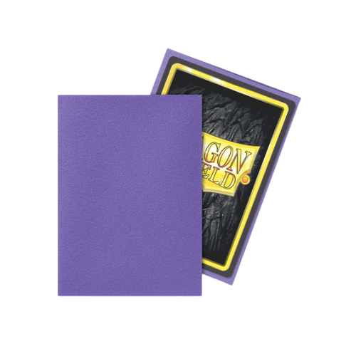 Dragon Shield - Standard Matte Nebula Purple Sleeves - 100 Pack - TCGroupAU