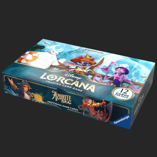 Disney Lorcana Trading Card Game - Azurite Sea - Booster Box - view 2 - TCGroupAU