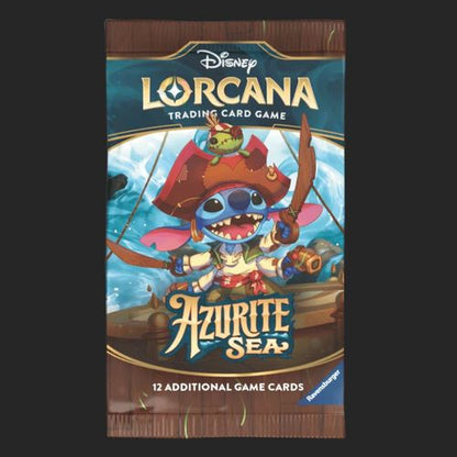 Disney Lorcana Trading Card Game - Azurite Sea - Booster Pack - TCGroupAU