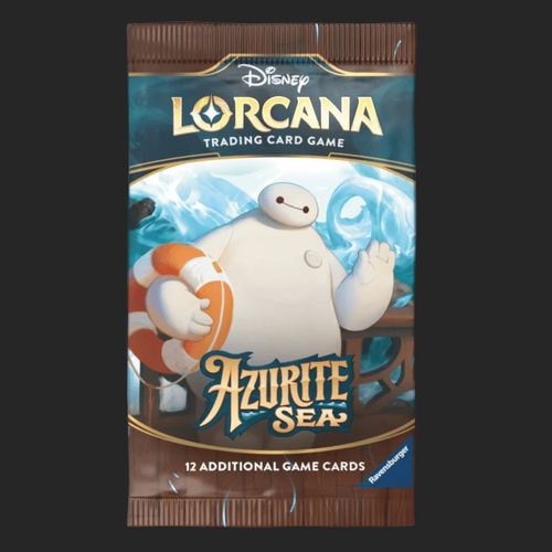 Disney Lorcana Trading Card Game - Azurite Sea - Booster Pack - view 2 - TCGroupAU