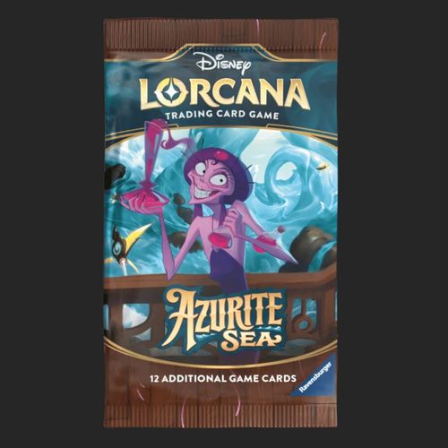Disney Lorcana Trading Card Game - Azurite Sea - Booster Pack - view 3 - TCGroupAU