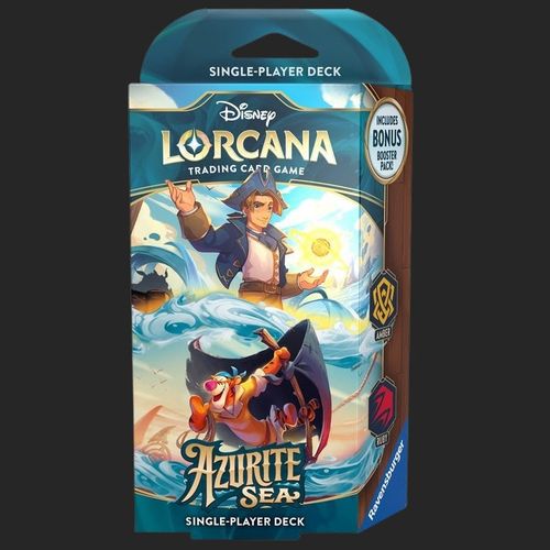 Disney Lorcana Trading Card Game - Azurite Sea - Starter Deck - TCGroupAU