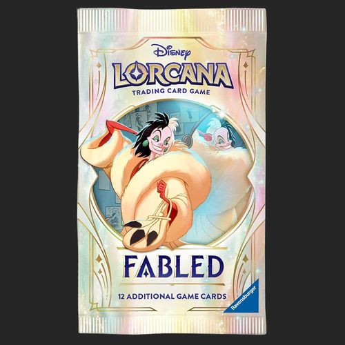 Disney Lorcana Trading Card Game - Fabled - Booster Pack - view 2 - TCGroupAU