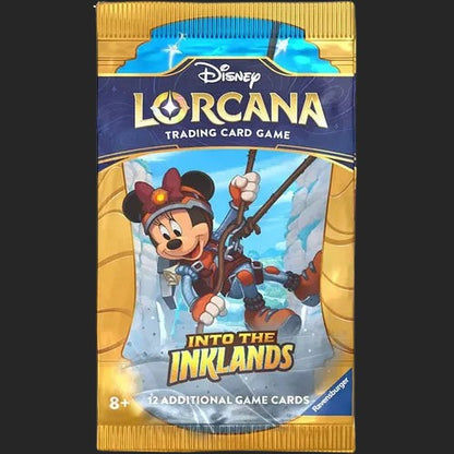 Disney Lorcana Trading Card Game - Into The Inklands - Booster Pack - TCGroupAU